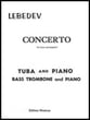 CONCERTO IN ONE MOVEMENT TUBA/ BASS TROMBONE cover